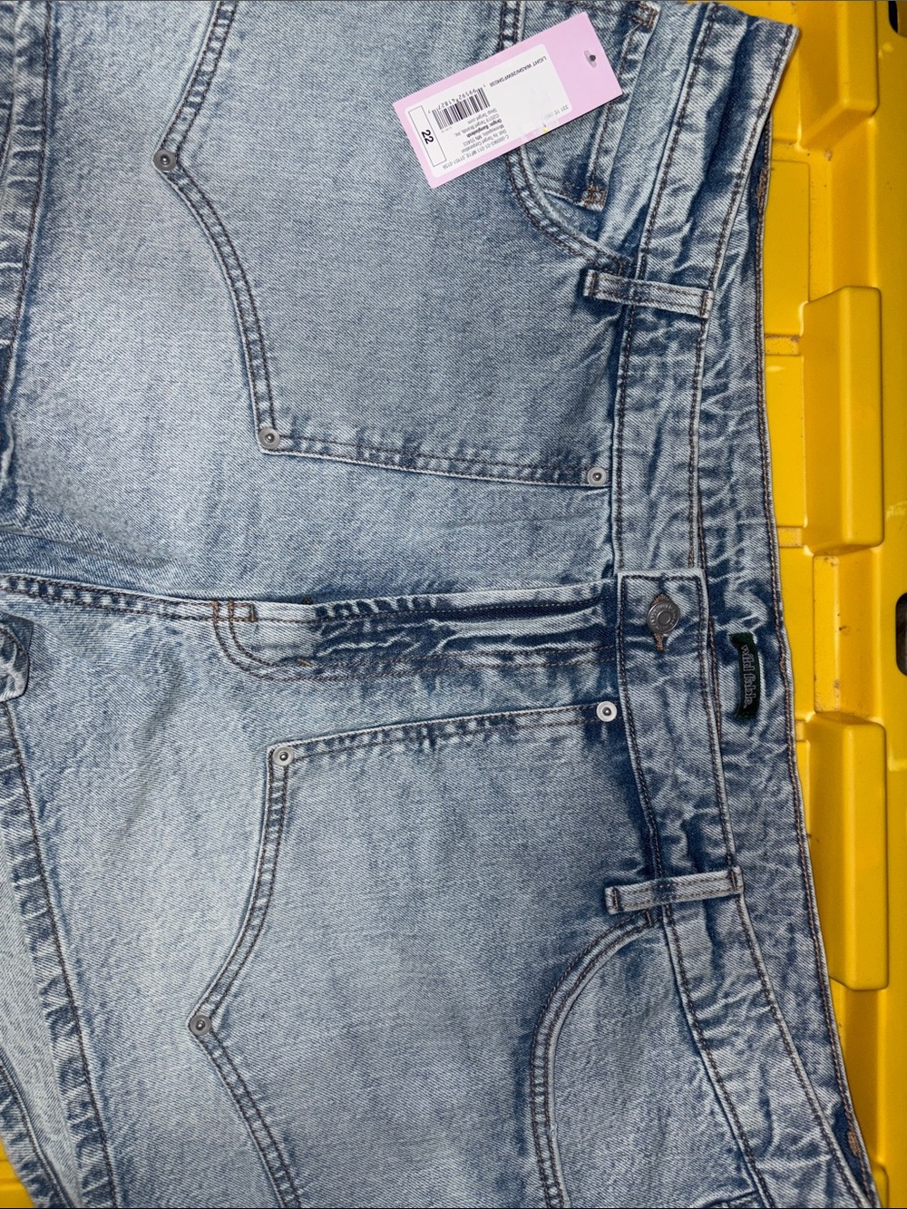 Light Blue Women’s Washed Denim Jeans Wild Fable